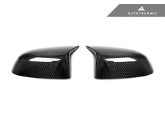 Kies-Motorsports AutoTecknic USA AutoTecknic M-Inspired Carbon Fiber Mirror Covers - G01 X3 | G02 X4 | G05 X5 | G06 X6 | G07 X7 G01 X3 / No
