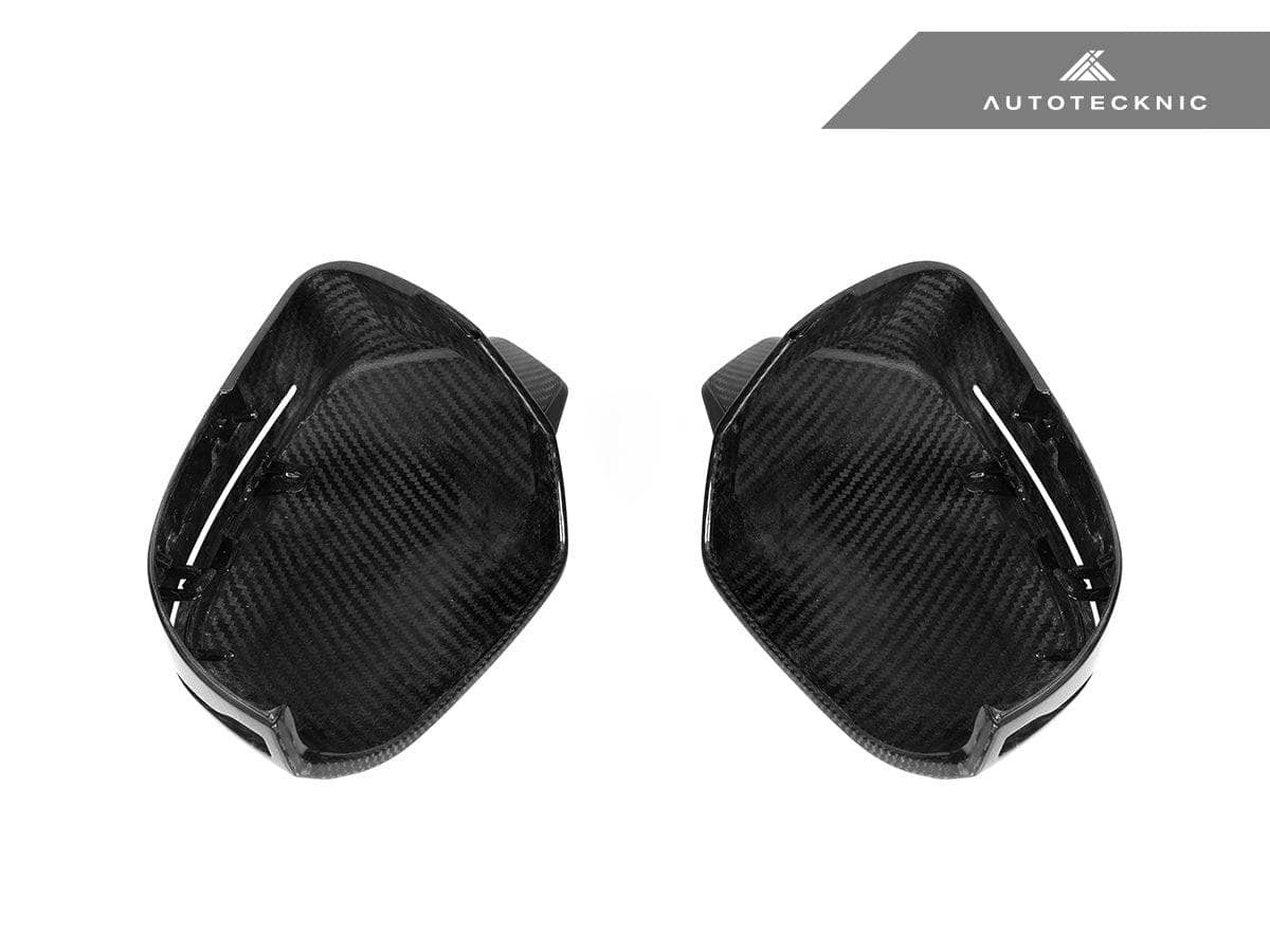 Kies-Motorsports AutoTecknic USA AutoTecknic M-Inspired Dry Carbon Mirror Cap Set - G60 5-Series | G70 7-Series
