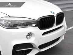 Kies-Motorsports AutoTecknic USA AutoTecknic M50D Style Lower Front Grille Trim - F15 X5 M Sport 2014-Up