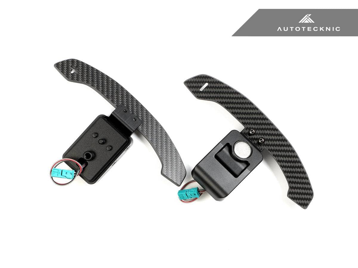 Kies-Motorsports AutoTecknic USA AutoTecknic Magnetic Corsa Shift Paddles - F90 M5 F90 M5 / Satin Carbon Finish