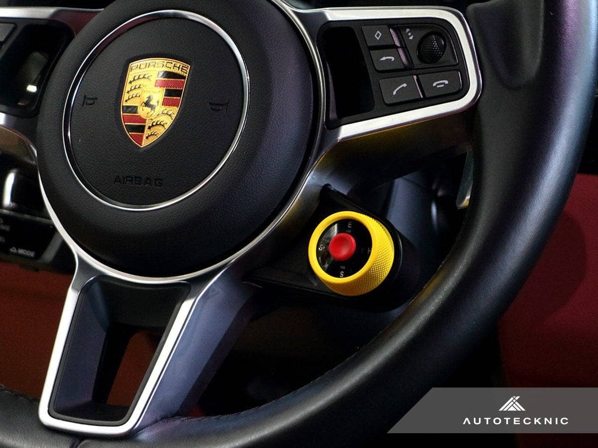 Kies-Motorsports AutoTecknic USA AutoTecknic Painted Drive Mode Selector Switch Dial - Porsche