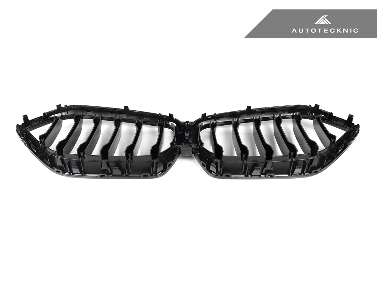 Kies-Motorsports AutoTecknic USA AutoTecknic Painted Glazing Black Front Grille - G06 X6 LCI G06 X6 LCI 2024-Up / Gloss Black