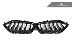 Kies-Motorsports AutoTecknic USA AutoTecknic Painted Glazing Black Front Grille - G06 X6 LCI G06 X6 LCI 2024-Up / Gloss Black