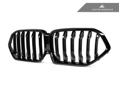 Kies-Motorsports AutoTecknic USA AutoTecknic Painted Glazing Black Front Grille - G06 X6 LCI G06 X6 LCI 2024-Up / Gloss Black