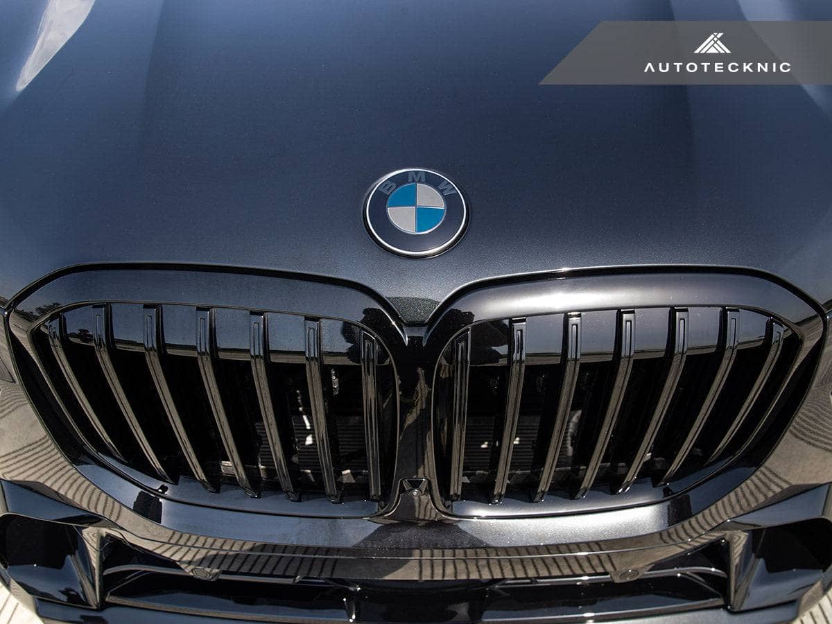 Kies-Motorsports AutoTecknic USA AutoTecknic Painted Glazing Black Front Grille - G07 X7 LCI
