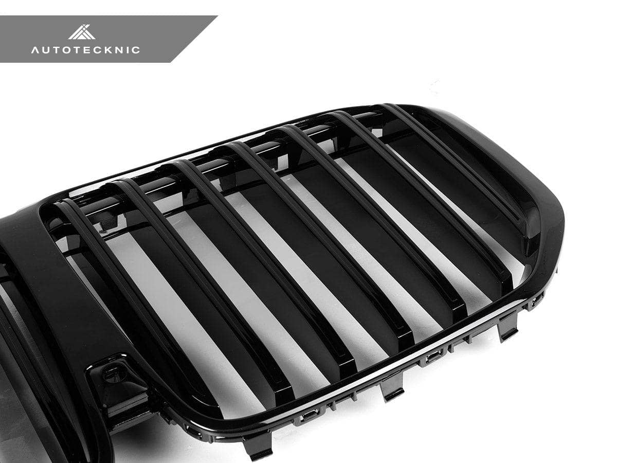 Kies-Motorsports AutoTecknic USA AutoTecknic Painted Glazing Black Front Grille - G07 X7 LCI