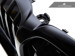 Kies-Motorsports AutoTecknic USA AutoTecknic Painted Glazing Black Front Grille - G20 3-Series Pre-LCI
