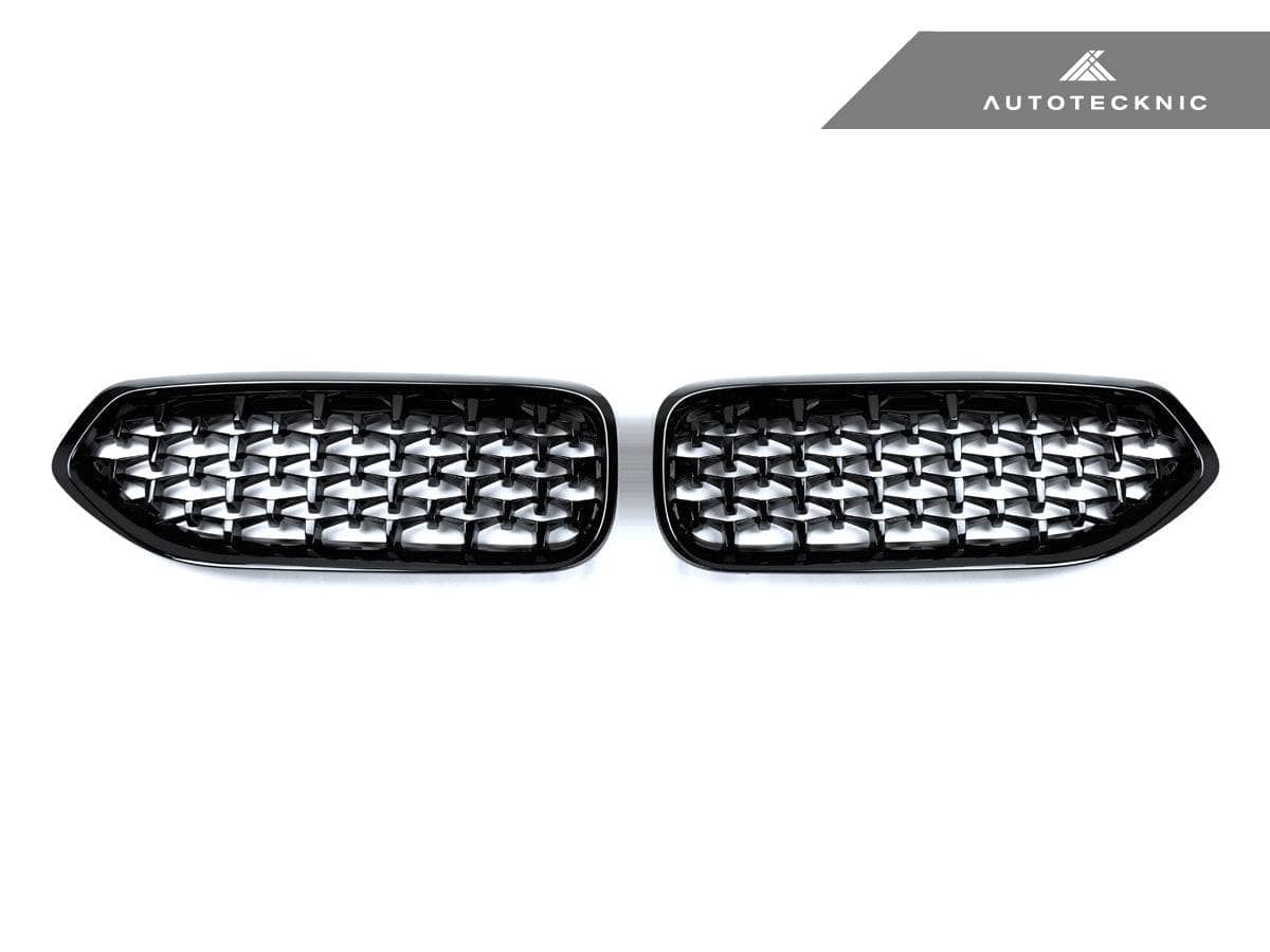 Kies-Motorsports AutoTecknic USA AutoTecknic Painted Glazing Black Front Grille Set - G29 Z4