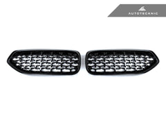Kies-Motorsports AutoTecknic USA AutoTecknic Painted Glazing Black Front Grille Set - G29 Z4