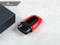 Kies-Motorsports AutoTecknic USA AutoTecknic Painted Ignition Switch - Porsche Carmine Red / Boxster Models 2013-2023 / Yes - I have the Entry & Drive Option