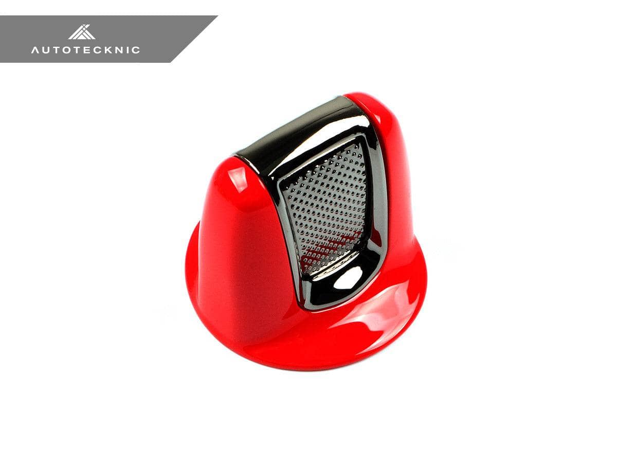 Kies-Motorsports AutoTecknic USA AutoTecknic Painted Ignition Switch - Porsche Panamera 2017-2024 | Cayenne 2019-2023 Guards Red / Panamera 2017-2024 (971 and 971.2) / Yes - I have the Entry & Drive Option