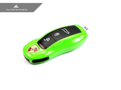 Kies-Motorsports AutoTecknic USA AutoTecknic Painted Key Remote Trim - Porsche (G1) Lizard Green