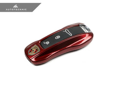 Kies-Motorsports AutoTecknic USA AutoTecknic Painted Key Remote Trim - Porsche (G2) Cherry Red