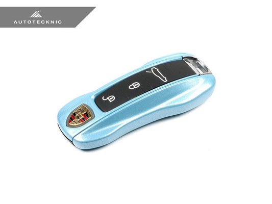 Kies-Motorsports AutoTecknic USA AutoTecknic Painted Key Remote Trim - Porsche (G2) Frozen Blue