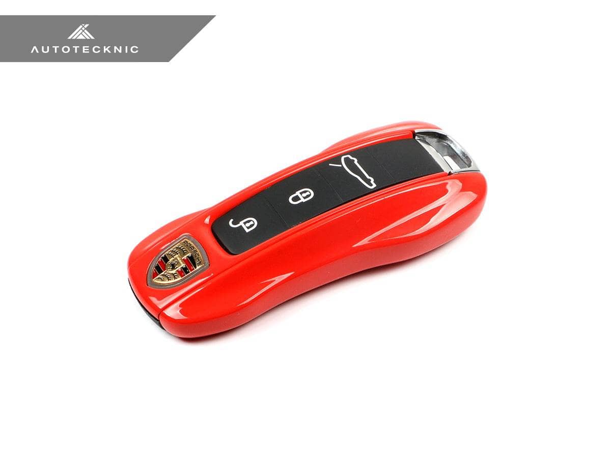 Kies-Motorsports AutoTecknic USA AutoTecknic Painted Key Remote Trim - Porsche (G2) Lava Orange