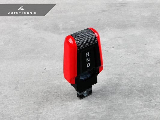 Kies-Motorsports AutoTecknic USA AutoTecknic Painted PDK Shift Lever Trim - Porsche 992 Guards Red