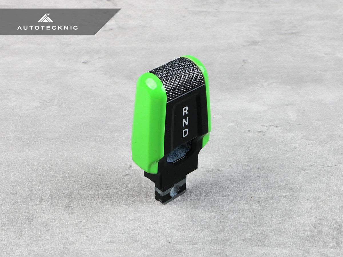 Kies-Motorsports AutoTecknic USA AutoTecknic Painted PDK Shift Lever Trim - Porsche 992 Lizard Green