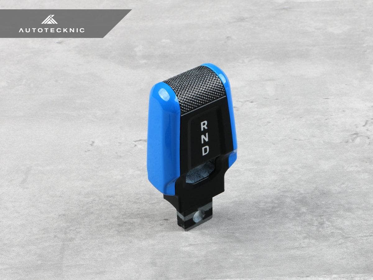 Kies-Motorsports AutoTecknic USA AutoTecknic Painted PDK Shift Lever Trim - Porsche 992 Shark Blue