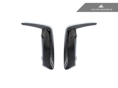 Kies-Motorsports AutoTecknic USA AutoTecknic Performance Dry Carbon Bumper Trim Set - F9X M8