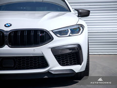 Kies-Motorsports AutoTecknic USA AutoTecknic Performance Dry Carbon Bumper Trim Set - F9X M8