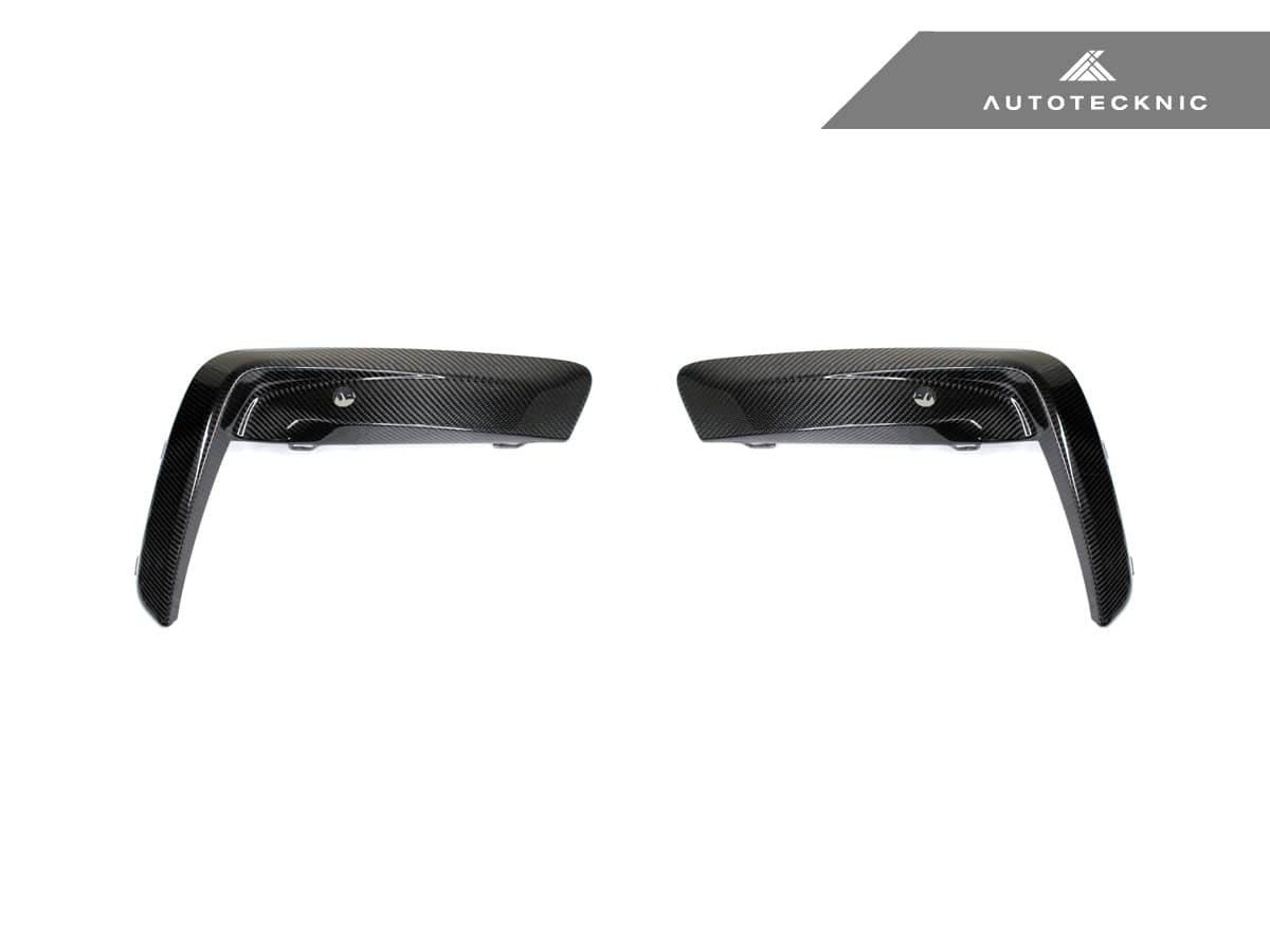Kies-Motorsports AutoTecknic USA AutoTecknic Performance Dry Carbon Bumper Trim Set - F9X M8