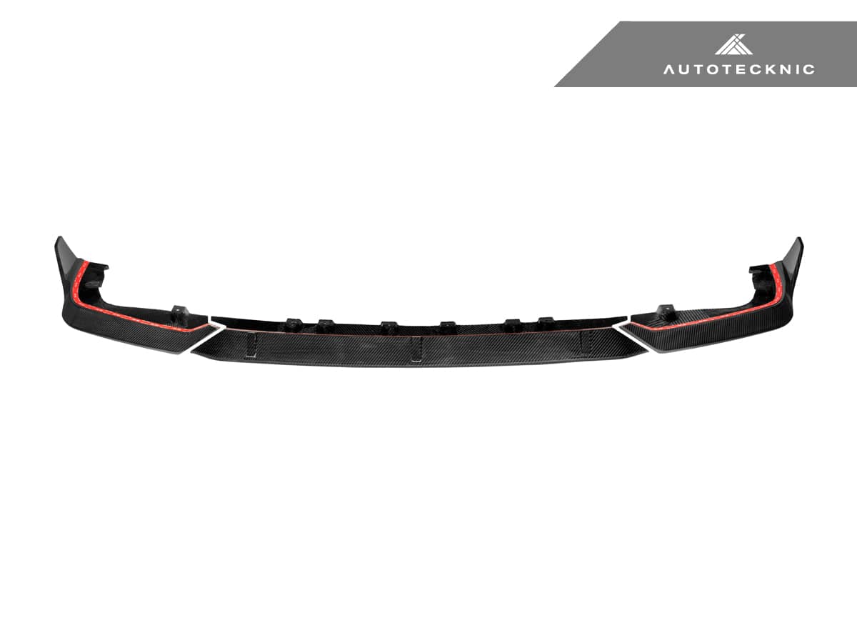 Kies-Motorsports AutoTecknic USA AutoTecknic Performance Dry Carbon Front Lip Set - F95 X5M