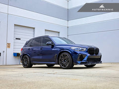 Kies-Motorsports AutoTecknic USA AutoTecknic Performance Dry Carbon Front Lip Set - F95 X5M