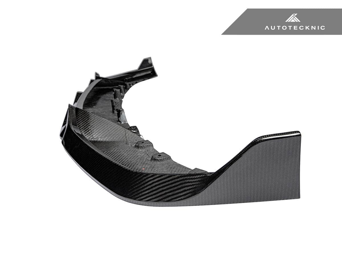 Kies-Motorsports AutoTecknic USA AutoTecknic Performance Dry Carbon Front Lip Set - G06 X6 M-Sport