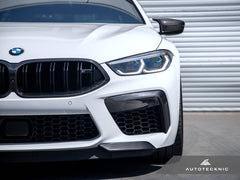 Kies-Motorsports AutoTecknic USA AutoTecknic Performance Dry Carbon Splitter Set - F9X M8