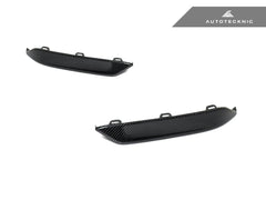 Kies-Motorsports AutoTecknic USA AutoTecknic Performance Dry Carbon Splitter Set - F9X M8