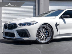 Kies-Motorsports AutoTecknic USA AutoTecknic Performance Dry Carbon Splitter Set - F9X M8