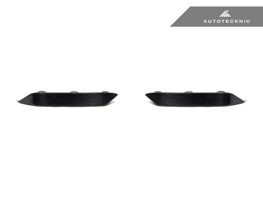 Kies-Motorsports AutoTecknic USA AutoTecknic Performance Dry Carbon Splitter Set - F9X M8