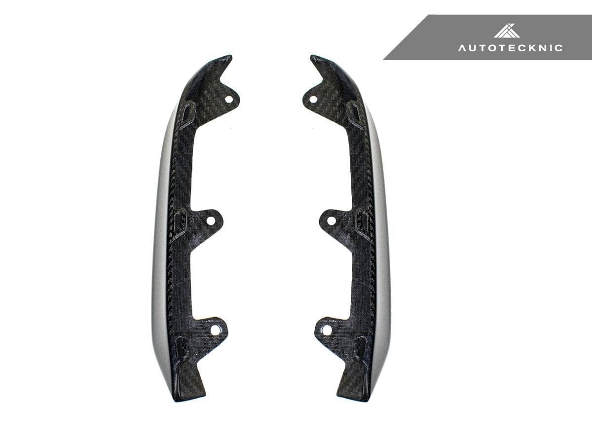 Kies-Motorsports AutoTecknic USA AutoTecknic Performance Dry Carbon Splitter Set - F9X M8