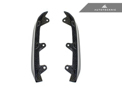 Kies-Motorsports AutoTecknic USA AutoTecknic Performance Dry Carbon Splitter Set - F9X M8