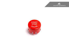 Kies-Motorsports AutoTecknic USA AutoTecknic Red Start Stop Button - F20 1-Series F20/ F21 1-Series / Gloss Red Finish