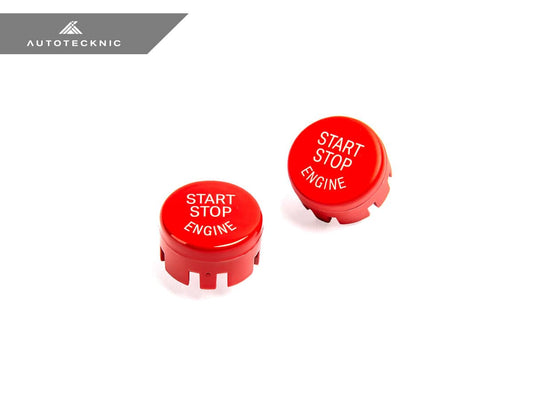 Kies-Motorsports AutoTecknic USA AutoTecknic Red Start Stop Button - F22 2-Series