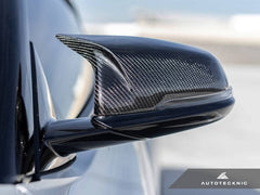 Kies-Motorsports AutoTecknic USA AutoTecknic Replacement Aero Carbon Mirror Covers - A90 Supra 2020-Up