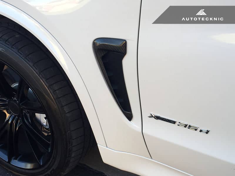 Kies-Motorsports AutoTecknic USA AutoTecknic Replacement Carbon Fiber Fender Trims - F15 X5 | F85 X5M