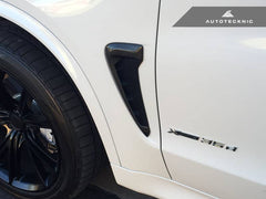 Kies-Motorsports AutoTecknic USA AutoTecknic Replacement Carbon Fiber Fender Trims - F15 X5 | F85 X5M