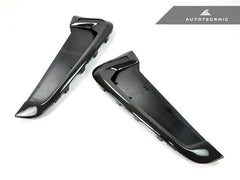 Kies-Motorsports AutoTecknic USA AutoTecknic Replacement Carbon Fiber Fender Trims - F16 X6 | F86 X6M