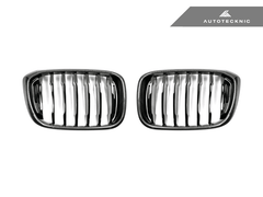 Kies-Motorsports AutoTecknic USA AutoTecknic Replacement Carbon Fiber Front Grille Set - G01 X3 | G02 X4 Pre-LCI