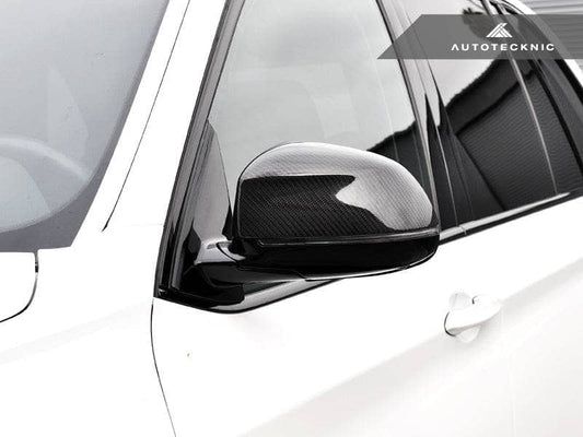 Kies-Motorsports AutoTecknic USA AutoTecknic Replacement Carbon Fiber Mirror Covers - BMW F25 X3 LCI | F26 X4 | F15 X5 | F16 X6