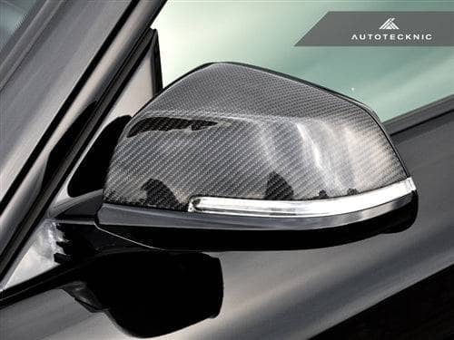 Kies-Motorsports AutoTecknic USA AutoTecknic Replacement Carbon Fiber Mirror Covers - BMW F87 M2