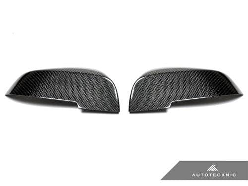 Kies-Motorsports AutoTecknic USA AutoTecknic Replacement Carbon Fiber Mirror Covers - BMW F87 M2