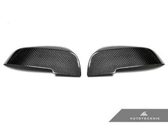 Kies-Motorsports AutoTecknic USA AutoTecknic Replacement Carbon Fiber Mirror Covers - BMW F87 M2