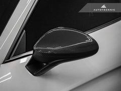 Kies-Motorsports AutoTecknic USA AutoTecknic Replacement Carbon Fiber Mirror Covers - Porsche 718 Cayman | Boxster