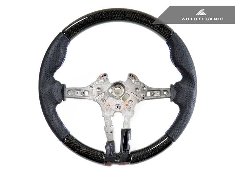 Kies-Motorsports AutoTecknic USA AutoTecknic Replacement Carbon Steering Wheel - F20 1-Series M-Sport