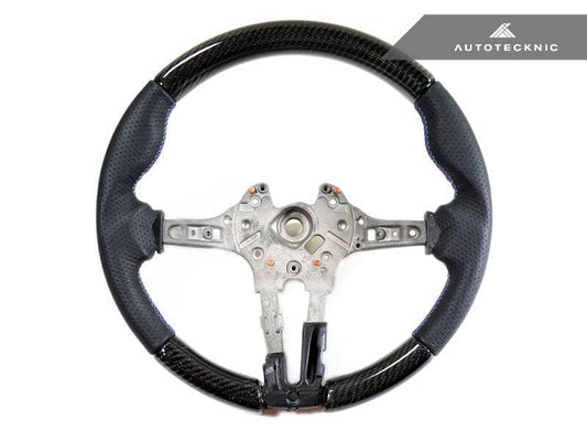 Kies-Motorsports AutoTecknic USA AutoTecknic Replacement Carbon Steering Wheel - F22 2-Series M-Sport