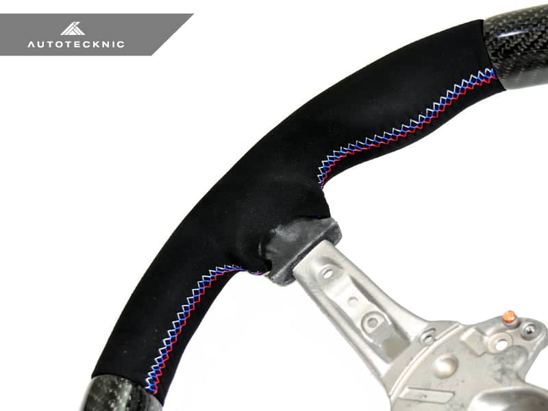Kies-Motorsports AutoTecknic USA AutoTecknic Replacement Carbon Steering Wheel - F32 4-Series M-Sport