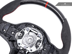 Kies-Motorsports AutoTecknic USA AutoTecknic Replacement Carbon Steering Wheel - F95 X5M | F96 X6M
